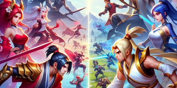 Alternatif Game Moba yang Menginspirasi Seperti Mobile Legend