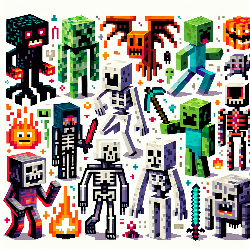 Unique Characteristics of Minecraft Mobs