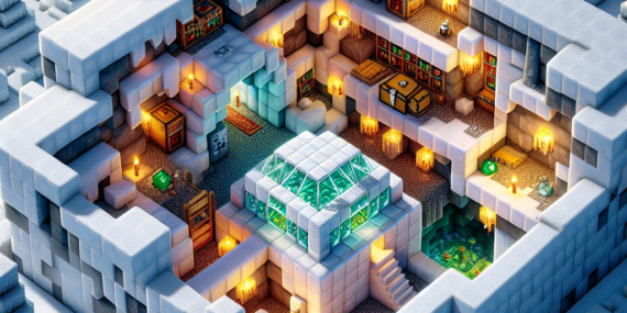 Exploring the Secrets of Minecraft Igloos: Unveiling Hidden Treasures and Survival Tips