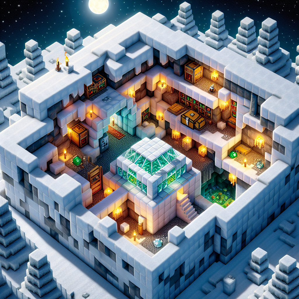 Exploring the Secrets of Minecraft Igloos: Unveiling Hidden Treasures and Survival Tips